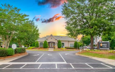 Property entrance at MAA Cornelius in Charlotte, NC