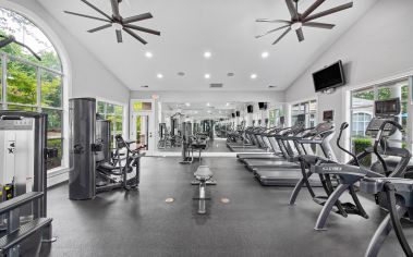 Fitness center at MAA Cornelius in Charlotte, NC