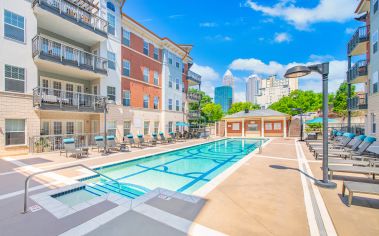 Pool at MAA Enclave luxury apartment homes in Charlotte, NC