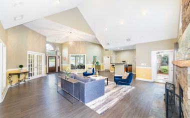 Clubhouse at MAA Fifty One luxury apartment homes in Charlotte, NC