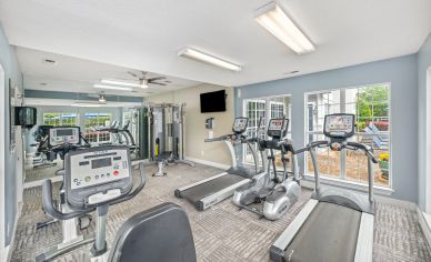 Fitness at MAA Fifty-One luxury apartment homes in Matthews, NC