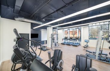 Fitness area at MAA Gateway in Raleigh, NC