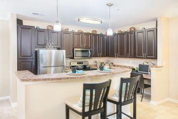 Kitchen at MAA Huntersville luxury apartment homes in Charlotte, NC