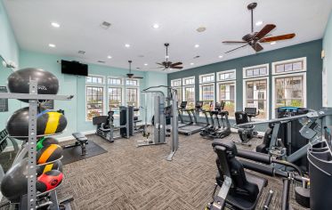 Fitness at MAA Huntersville luxury apartment homes in Charlotte, NC