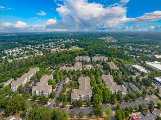Aerial at MAA Huntersville luxury apartment homes in Charlotte, NC