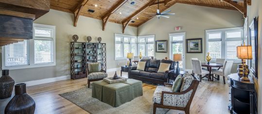 Clubhouse at MAA Legacy Park luxury apartment homes in Charlotte, NC