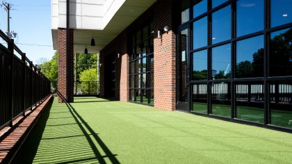 Turf area at MAA Optimist Park in Charlotte, NC