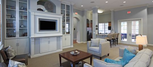 Clubhouse at MAA Prosperity Creek luxury apartment homes in Charlotte, NC