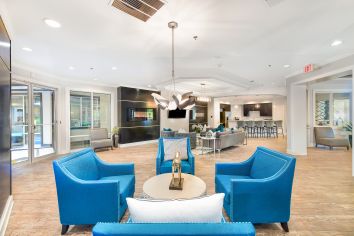 Clubhouse at MAA Reserve luxury apartment homes in Charlotte, NC