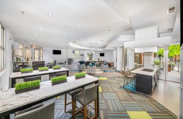 Clubhouse at MAA South Line luxury apartment homes in Charlotte, NC