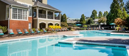 Pool at MAA South Park luxury apartment homes in Charlotte, NC