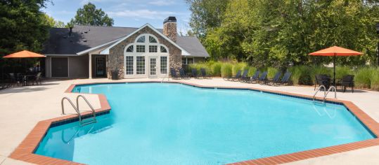 Pool at MAA South Tryon luxury apartment homes in Charlotte, NC