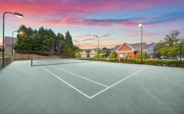 Tennis courts at MAA University Lake luxury apartment homes in Charlotte, NC
