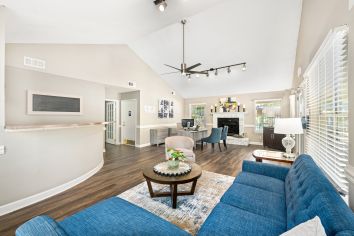Leasing interior at MAA Duke Forest luxury apartment homes in Durham, NC