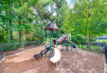 Playground at MAA Research park luxury apartment homes in Durham, NC