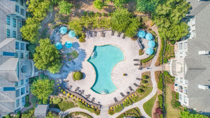 Pool at MAA Arringdon luxury apartment homes in Morrisville, NC