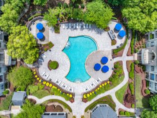Pool at MAA Arringdon luxury apartment homes in Morrisville, NC
