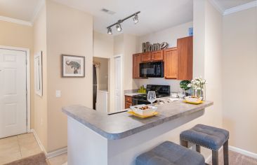 Kitchen at MAA Brier Falls in Raleigh, NC