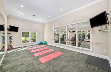 Yoga Studio at MAA Brier Falls in Raleigh, NC