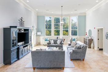 Leasing office at MAA Brierdale luxury apartment homes in Raleigh, NC