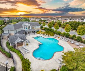 Pool at MAA Brierdale luxury apartment homes in Raleigh, NC