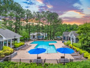 Pool at MAA Crabtree luxury apartment homes in Raleigh, NC