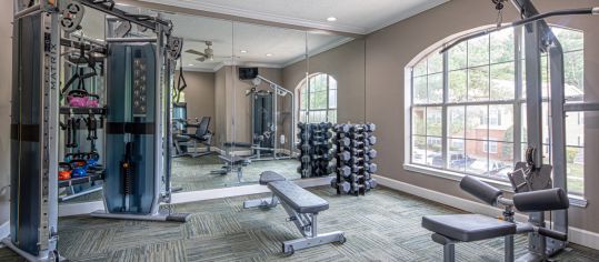 Fitness Center2 at MAA Crabtree Valley luxury apartment homes in Raleigh, NC