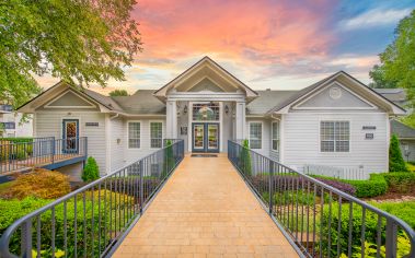 Leasing office at MAA Hermitage luxury apartment homes in Raleigh-Cary, NC