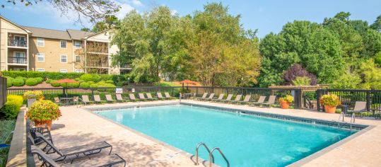 Pool 2 at MAA Hermitage luxury apartment homes in Raleigh-Cary, NC