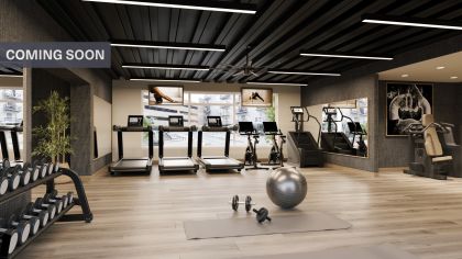 Fitness at MAA Hue luxury apartment homes in Raleigh, NC