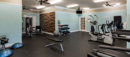 Fitness center at MAA Preserve luxury apartment homes in Raleigh, NC