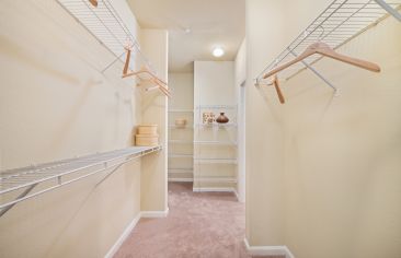 Model Unit Closet at MAA Providence in Raleigh, NC