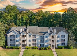 Building at MAA Trinity luxury apartment homes in Raleigh, NC