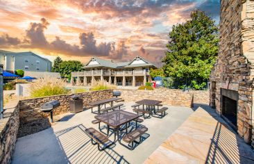 Picnic at MAA Trinity luxury apartment homes in Raleigh, NC