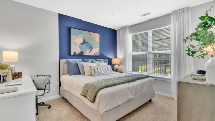 Bedroom at MAA Vale in Raleigh, NC