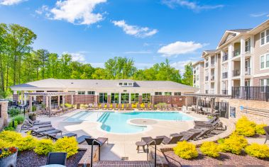 Pool 2 at MAA Wade Park luxury apartment homes in Raleigh, NC