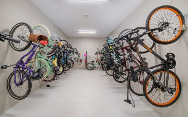 Bicycle Room at MAA 1201 Midtown luxury apartments in Charleston, SC