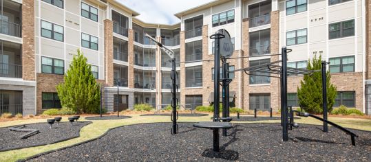 Outdoor Gym at MAA 1201 Midtown luxury apartment homes in Mt. Pleasant, SC