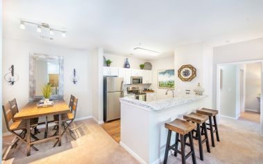 Kitchen 2 at MAA Commerce Park luxury apartment homes in Charleston, SC