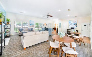 Clubhouse at MAA Crowfield luxury apartment homes in Goose Creek, SC