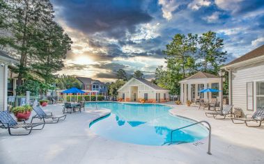 Pool Deck at MAA Farm Springs luxury apartment homes in Summerville, SC