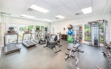 Fitness Center at MAA Hampton Pointe luxury apartment homes in Charleston, SC