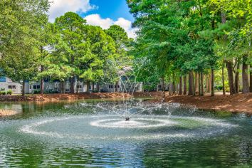 Fountain at MAA James Island in Charleston, SC