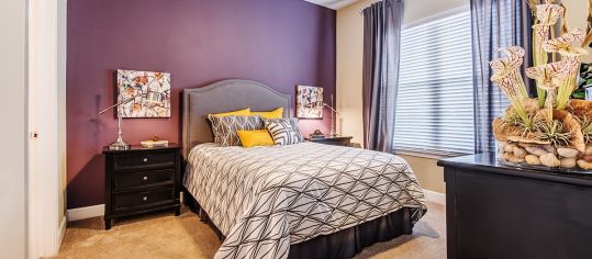 Bedroom 2 at MAA River's Walk luxury apartment homes in Mt. Pleasant, SC