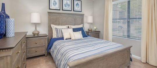 Bedroom 1 at MAA Water's Edge luxury apartment homes in Charleston, SC