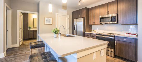 Kitchen at MAA Greene luxury apartment homes in Greenville, SC