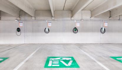 EV charging at The Greene in Greenville, SC