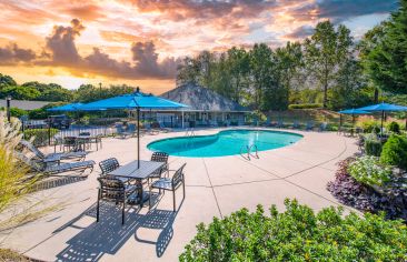 Pool at MAA Highland Ridge luxury apartment homes in Taylors, SC
