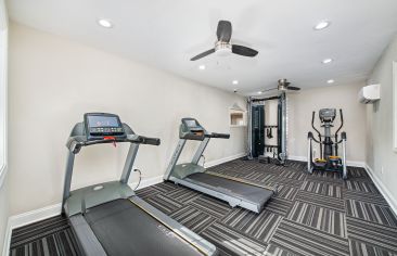 Fitness center at MAA Highland Ridge luxury apartment homes in Taylors, SC