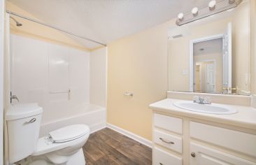 Bathroom at MAA Highland Ridge luxury apartment homes in Taylors, SC